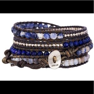 Boho Lana Turquoise & Carved Bead Stackable Bracelet Set by Chan Luu main image 1